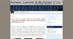 Desktop Screenshot of altmanlaw.com